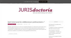 Desktop Screenshot of jurisdoctoria.net