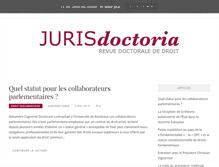 Tablet Screenshot of jurisdoctoria.net